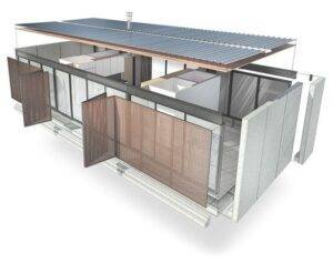 2021 Modern Low Cost new prefab 20ft 40ft offices prefabricated shipping container house homes