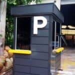 High quality model of security booth