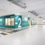 Office-prefab-glass sticker