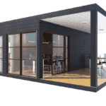 prefab outside office