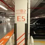 Kaiian Agency parking zone identification and wayfinding signage system in Riyadh Saudi Arabia